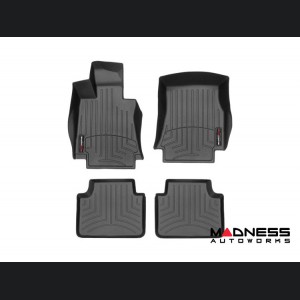 Alfa Romeo Giulia Floor Liners - WeatherTech - Black - Front & Rear - RWD